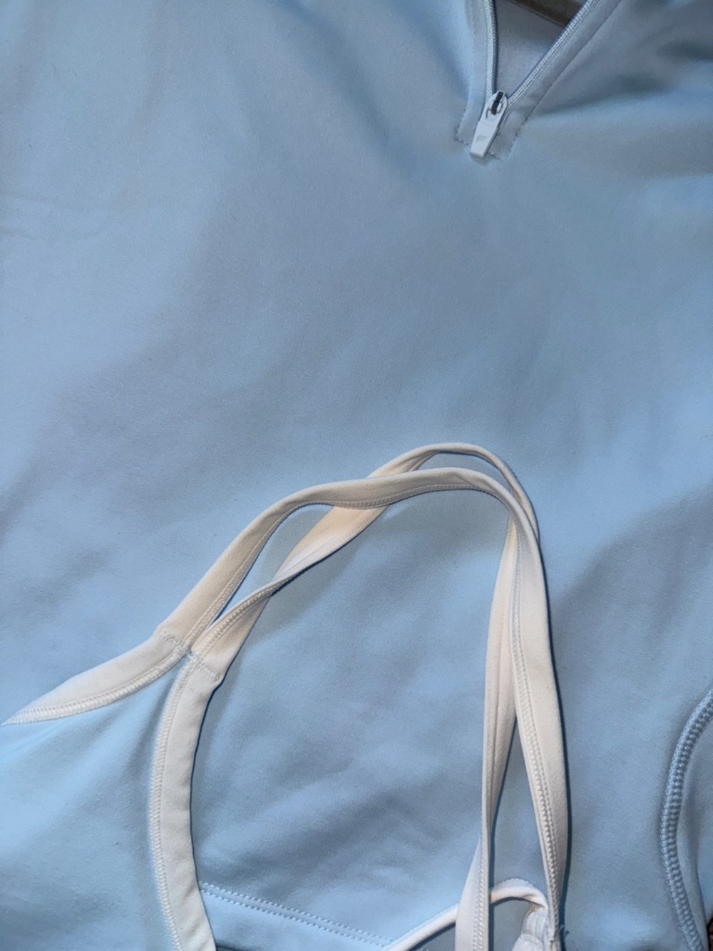 Cropped Quarter-Zip Pullover - Picture 4 of 4